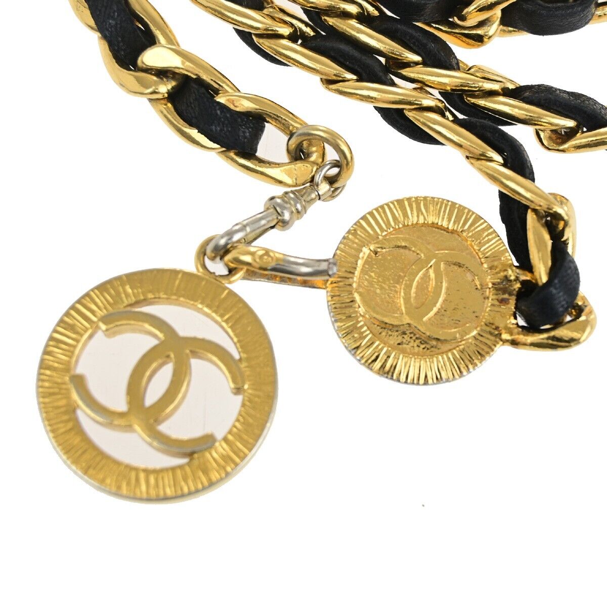 Chanel Coco Mark, Gold, Gold Plated, belt