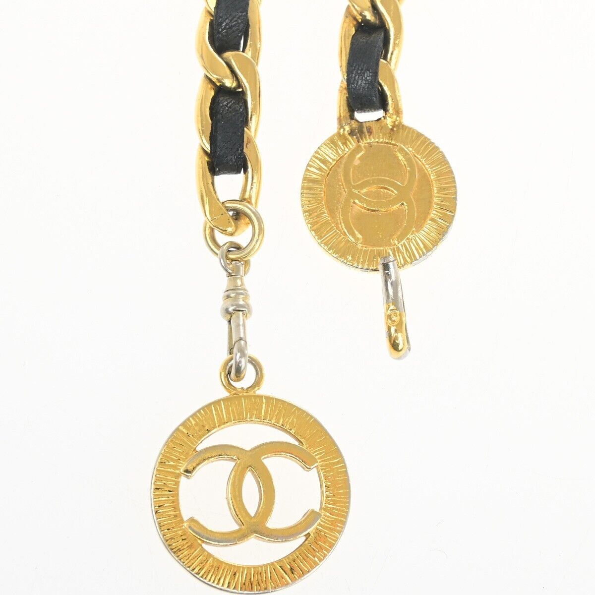 Chanel Coco Mark, Gold, Gold Plated, belt