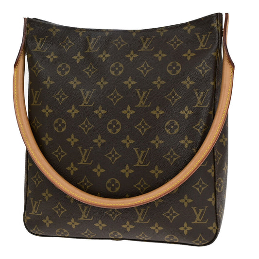 Louis Vuitton Looping GM, Brown, Canvas, shoulder