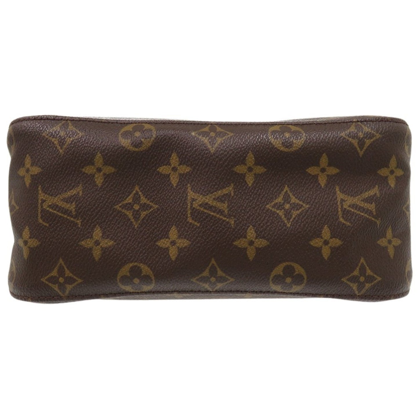 Louis Vuitton Looping MM, Brown, Canvas, shoulder