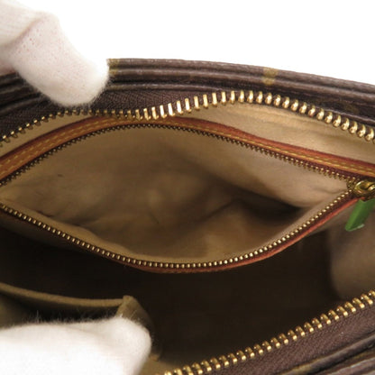 Louis Vuitton Looping MM, Brown, Canvas, shoulder
