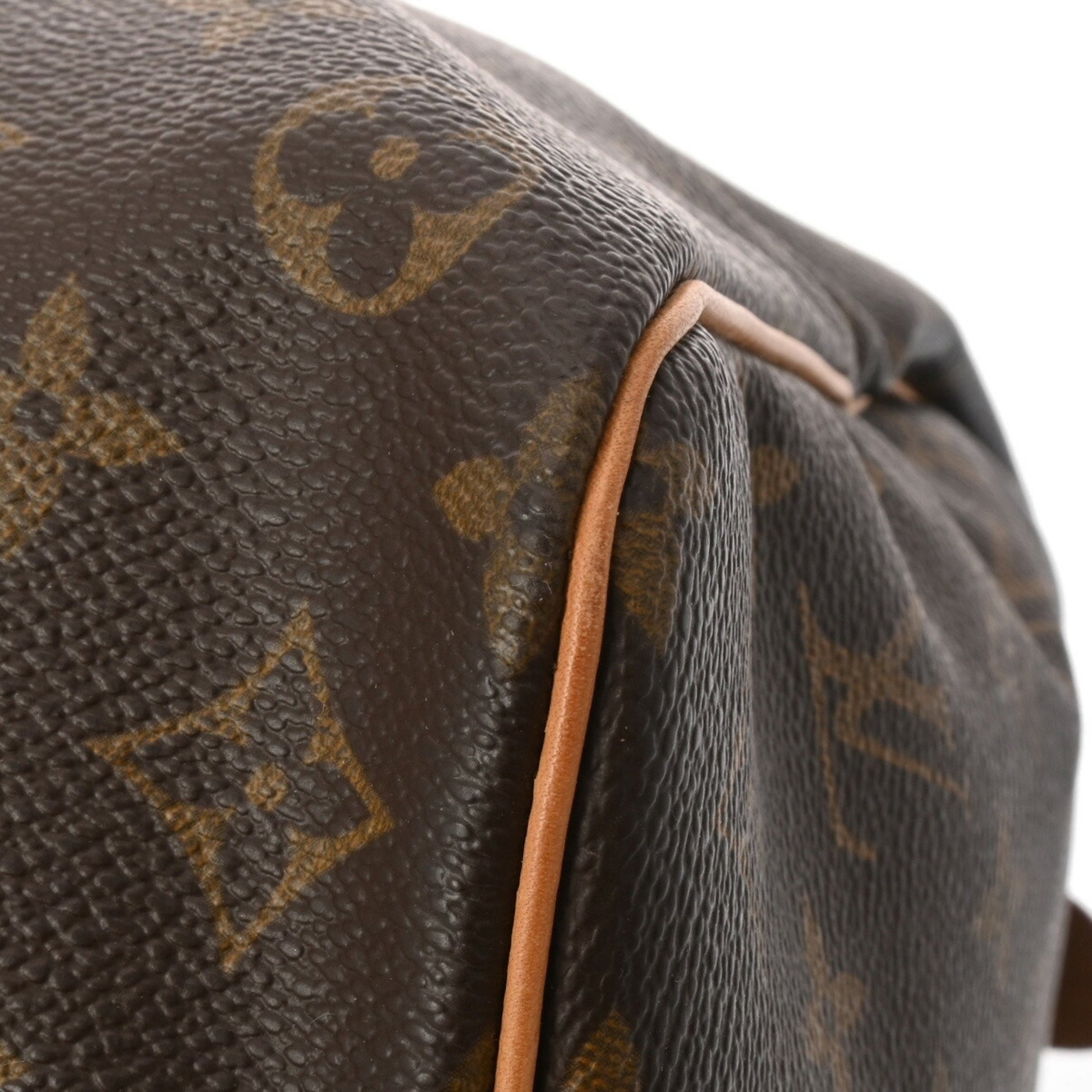 Louis Vuitton Keepall 50, Brown, Canvas, travel