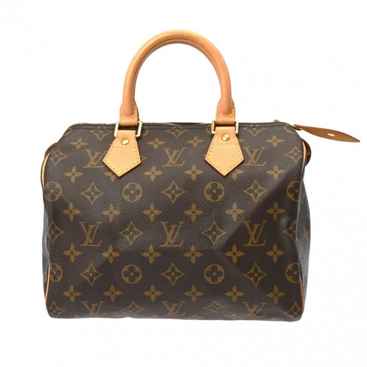 Louis Vuitton Speedy 25, Brown, Canvas, handbag