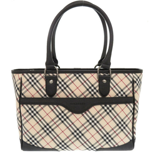 Burberry Nova Check, Beige, Canvas, handbag