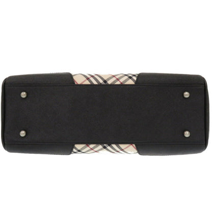 Burberry Nova Check, Beige, Canvas, handbag