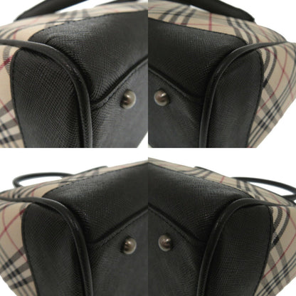 Burberry Nova Check, Beige, Canvas, handbag