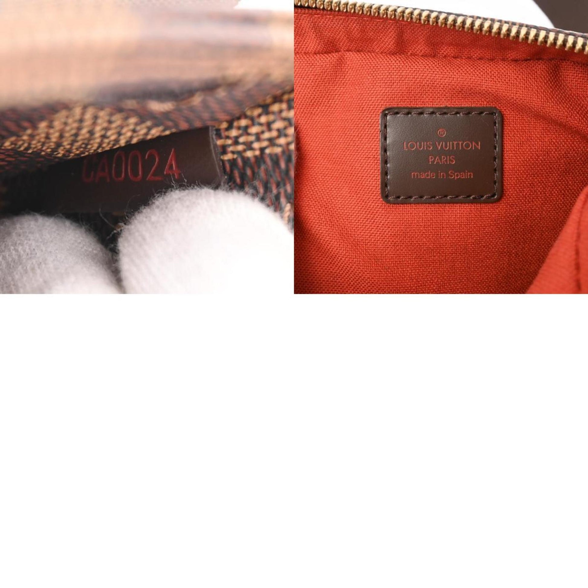 Louis Vuitton Geronimo, Brown, Canvas, clutch