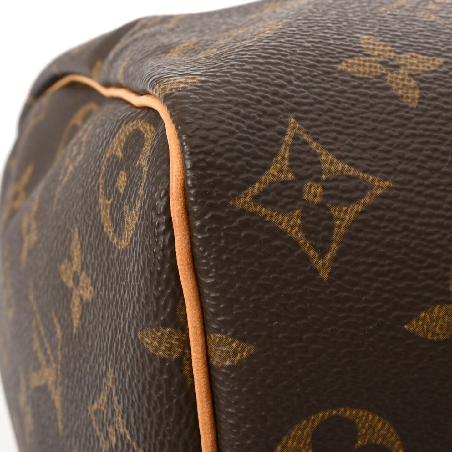 Louis Vuitton Speedy 35, Brown, Canvas, handbag