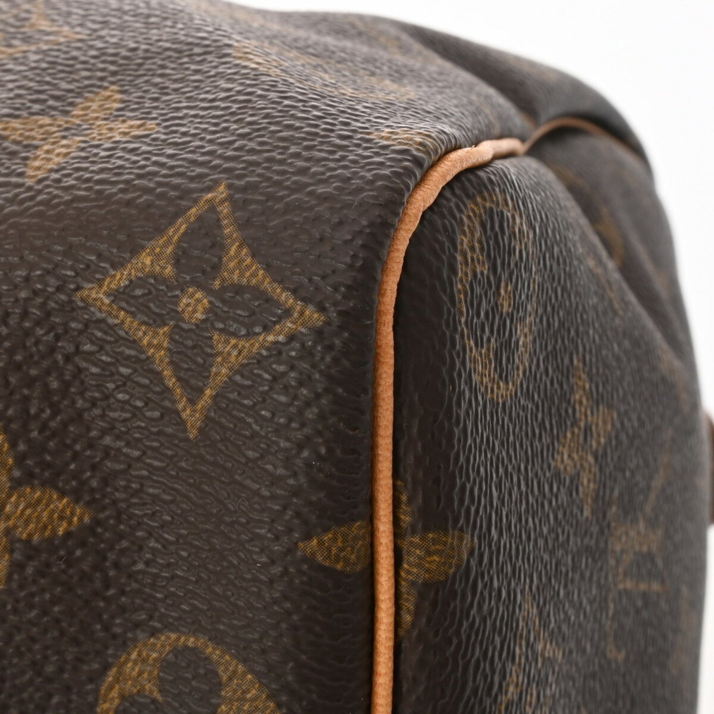 Louis Vuitton Speedy 35, Brown, Canvas, handbag