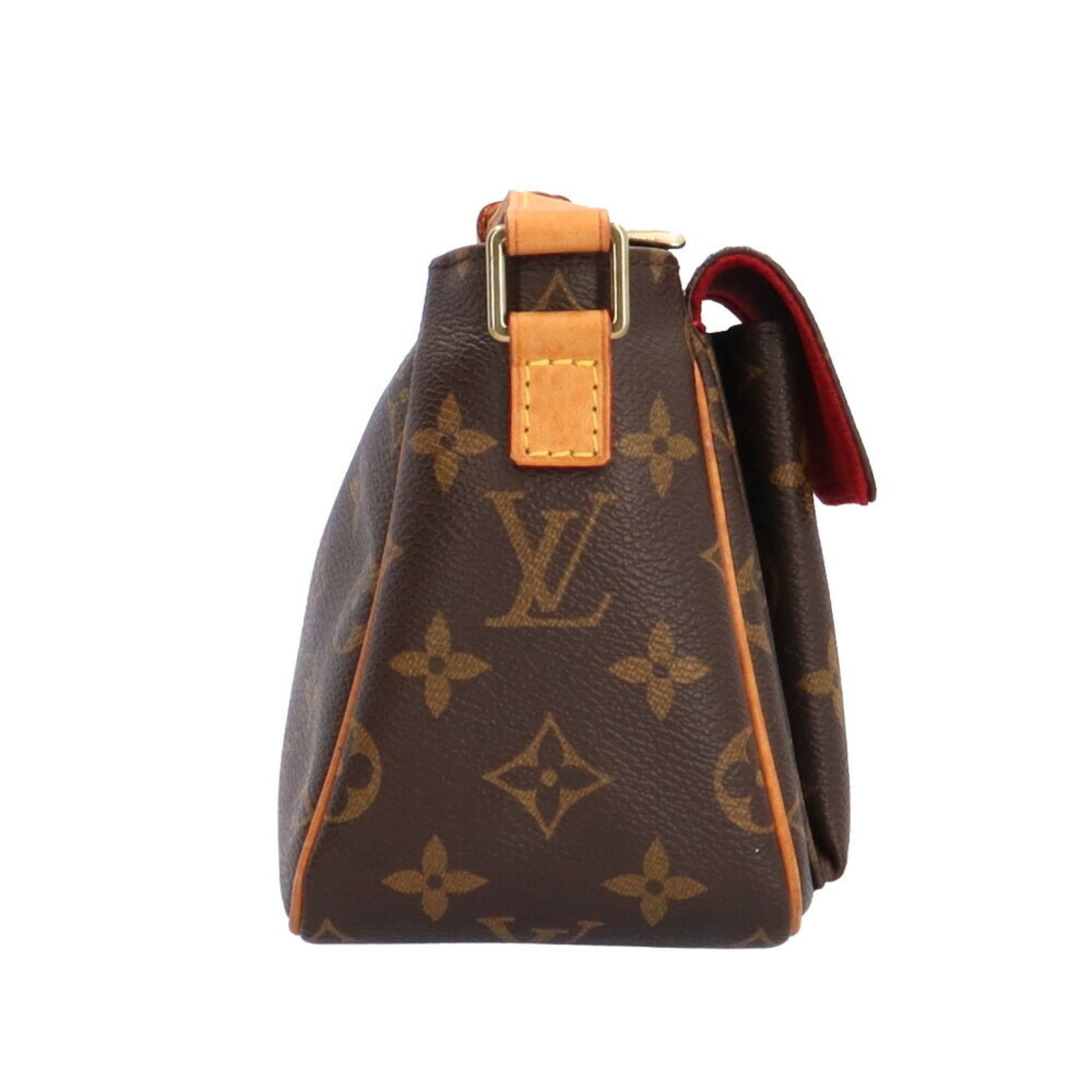 Louis Vuitton Viva Cité, Brown, Canvas, shoulder