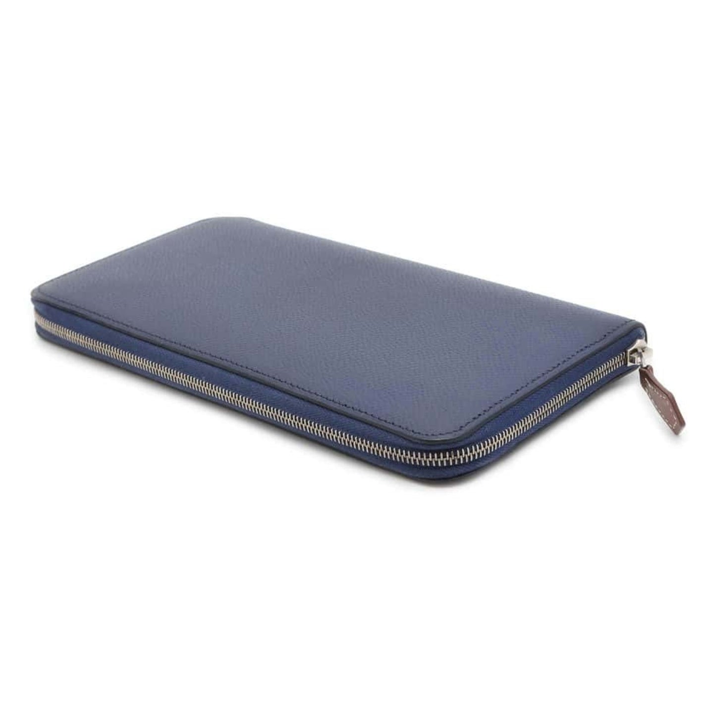 Hermès Silk'In, Blue, Leather, wallet