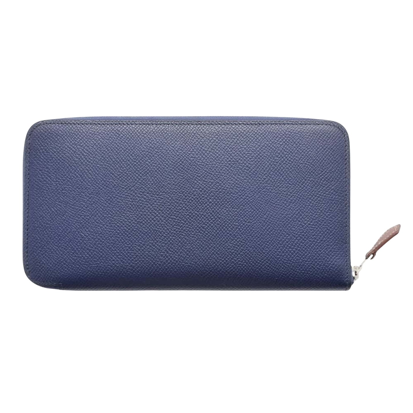 Hermès Silk'In, Blue, Leather, wallet