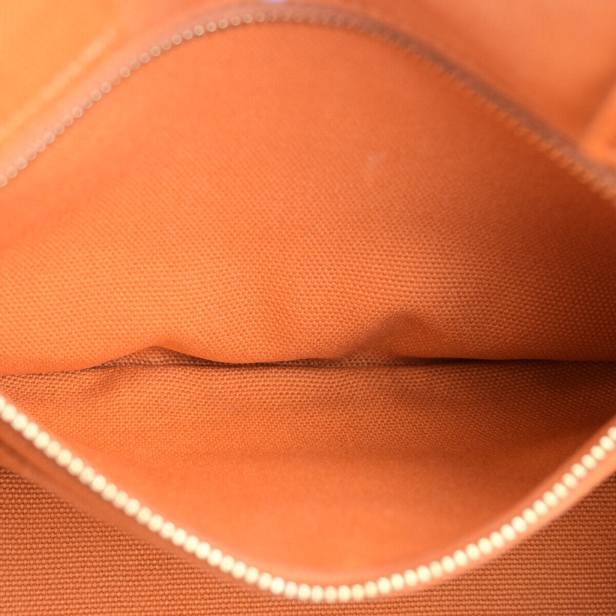 Prada Canapa, Orange, Canvas, handbag