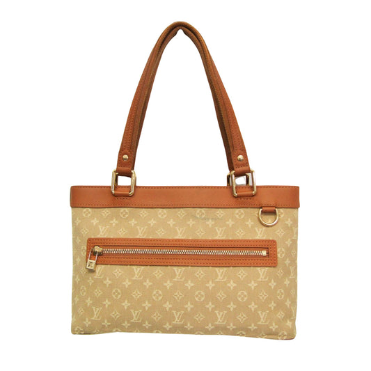 Louis Vuitton Lucille, Beige, Canvas, tote