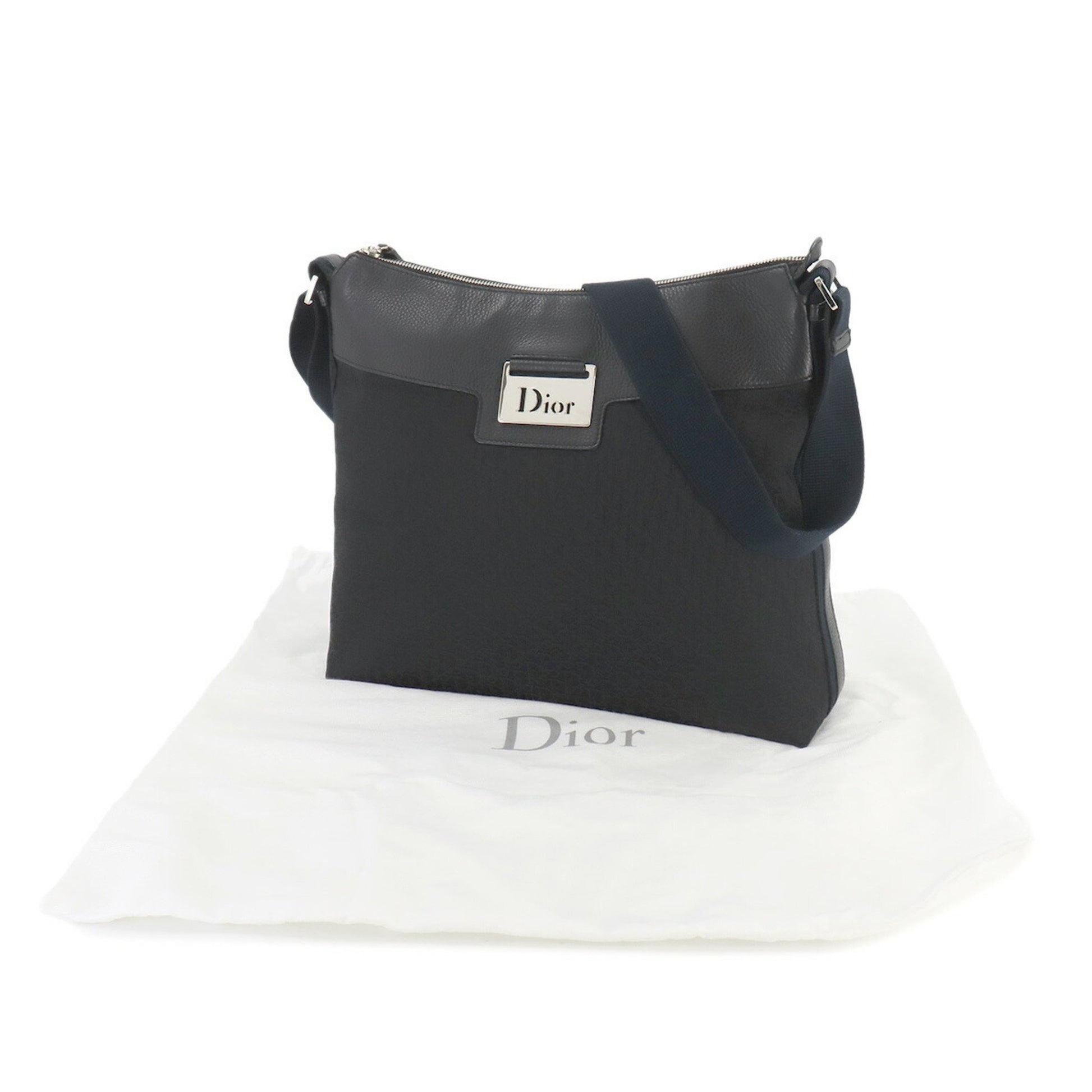 Dior Street chic, Black, Canvas, shoulder