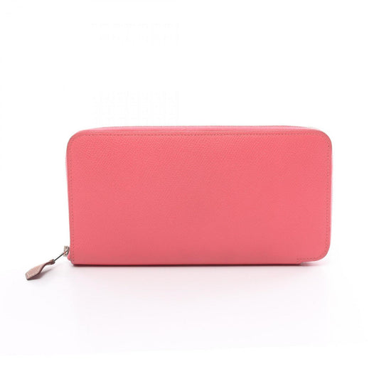 Hermès Azap, Pink, Leather, wallet