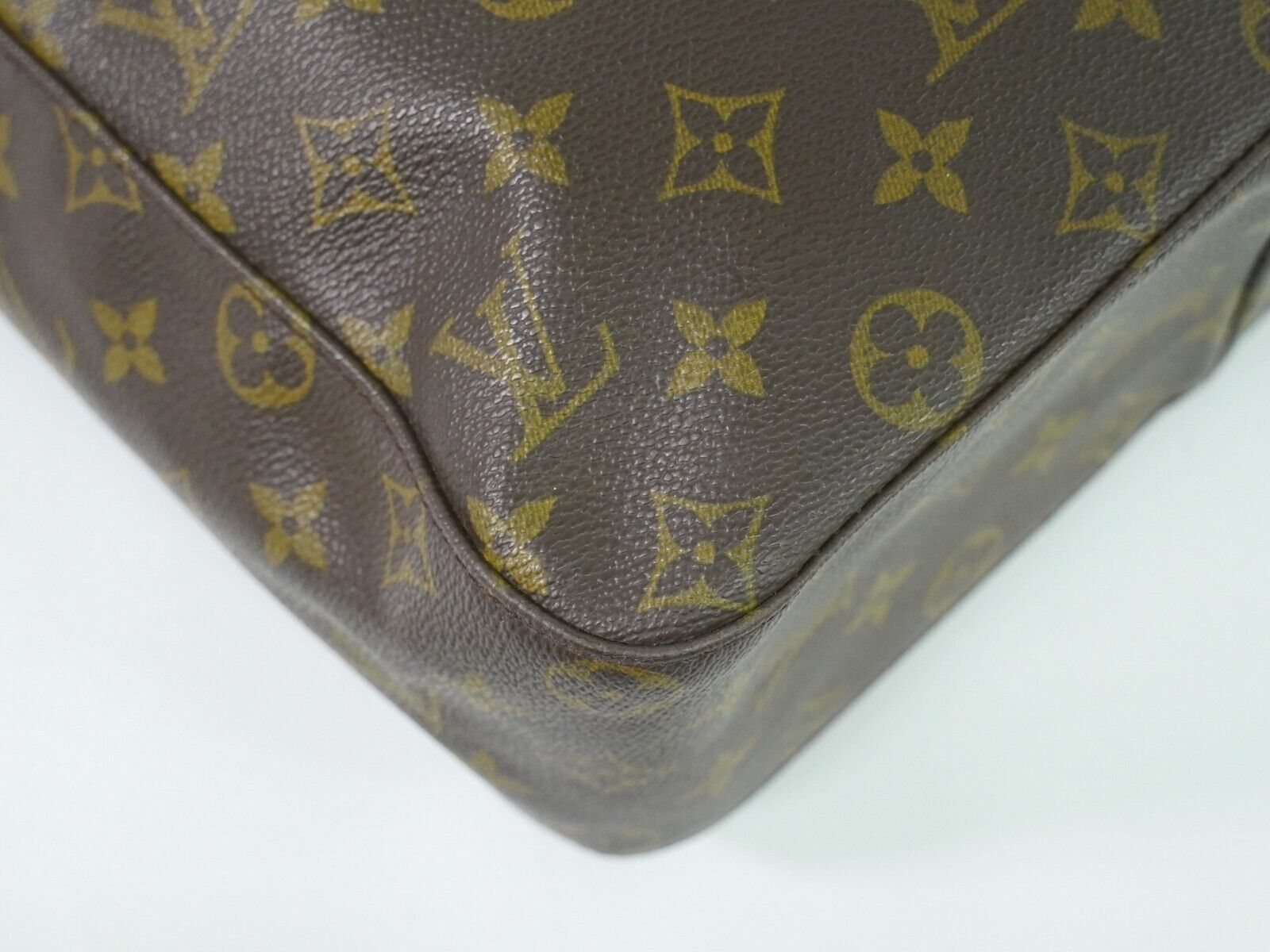 Louis Vuitton Looping GM, Brown, Canvas, shoulder