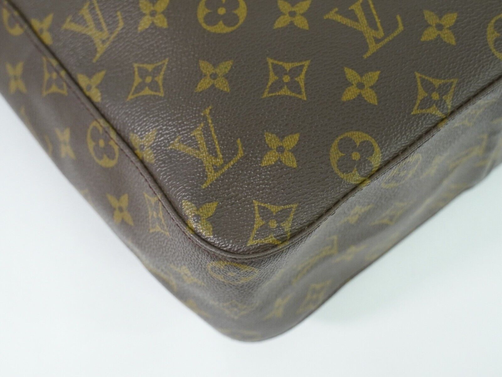 Louis Vuitton Looping GM, Brown, Canvas, shoulder