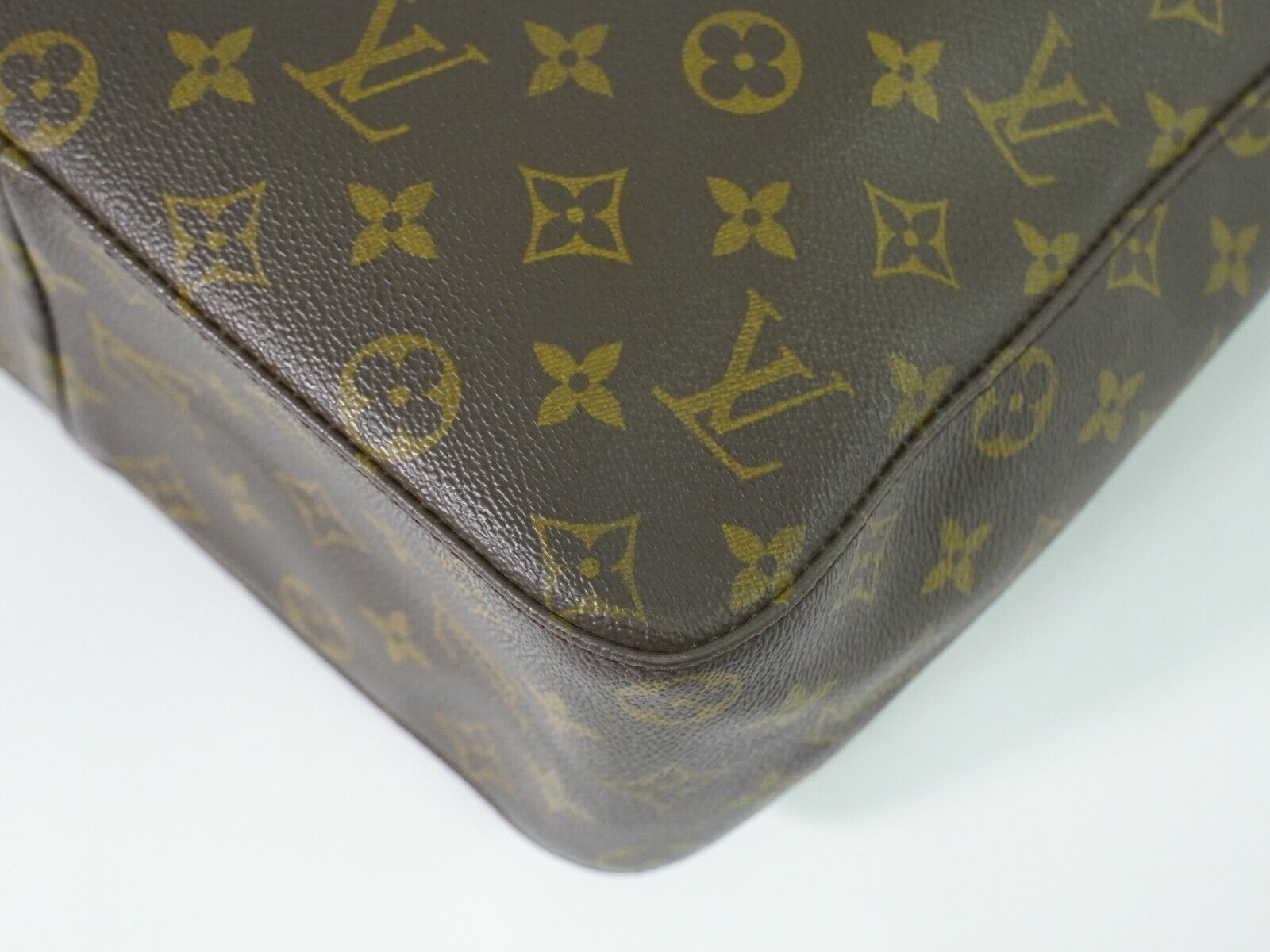 Louis Vuitton Looping GM, Brown, Canvas, shoulder