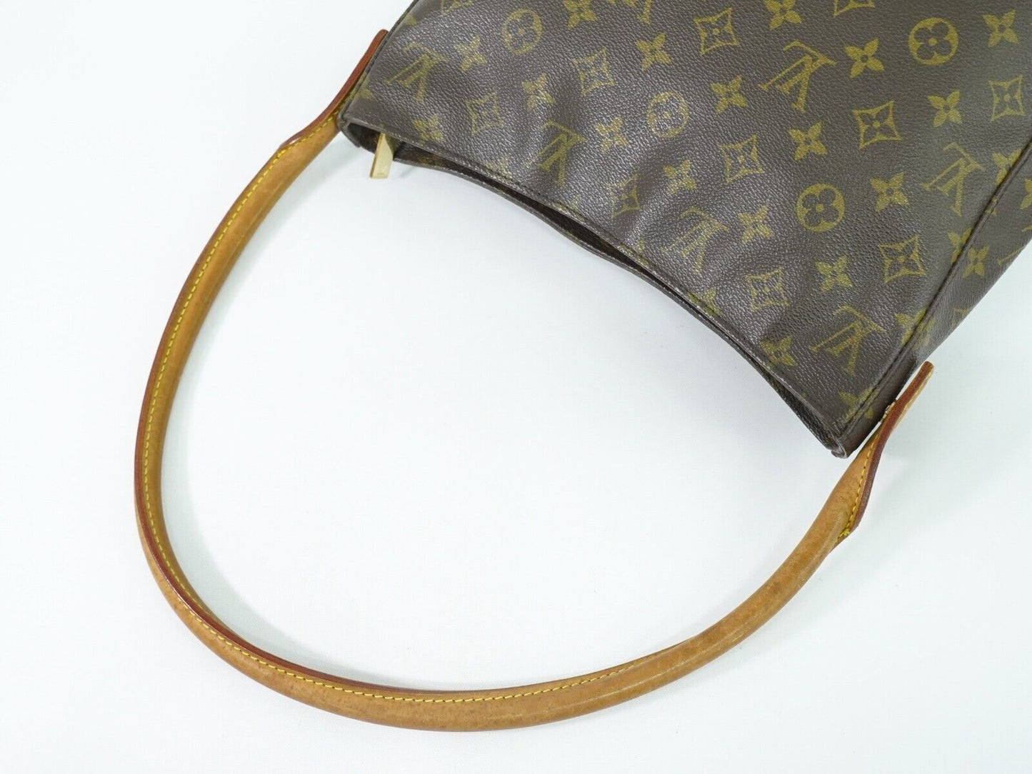 Louis Vuitton Looping GM, Brown, Canvas, shoulder