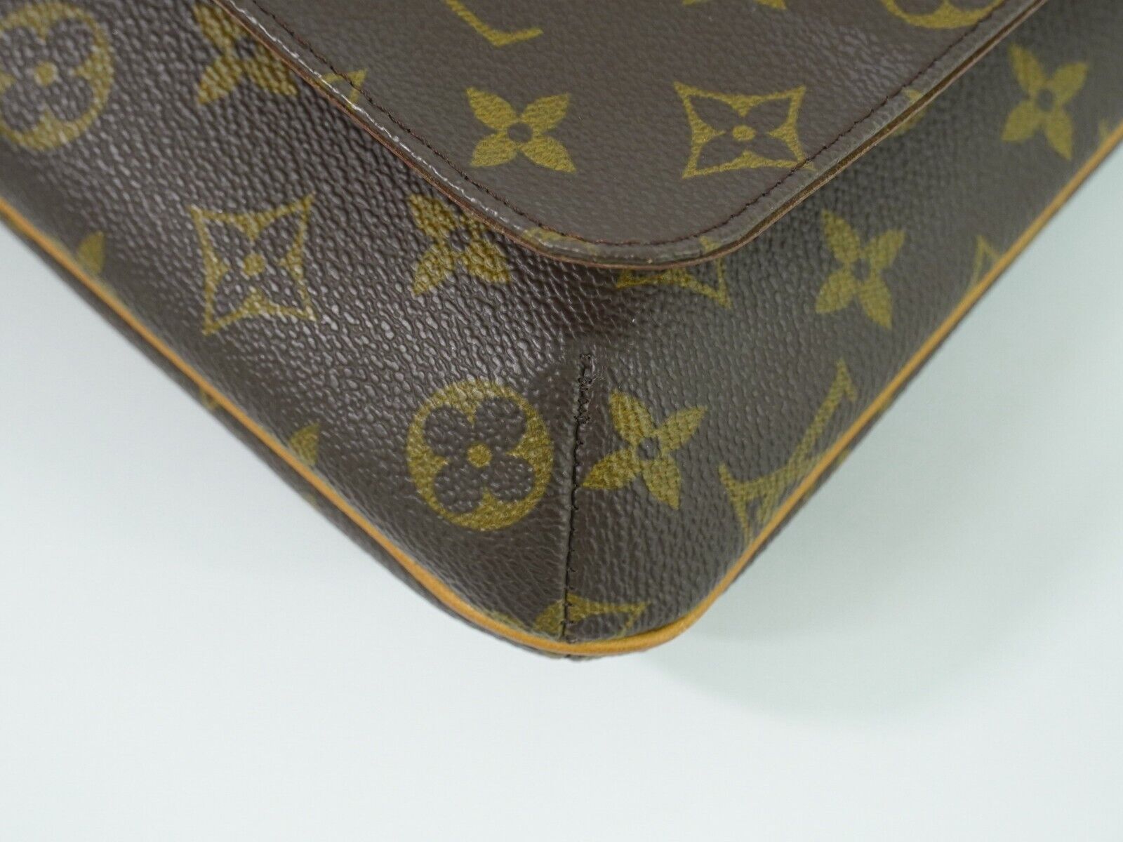 Louis Vuitton Musette Salsa, Brown, Canvas, shoulder