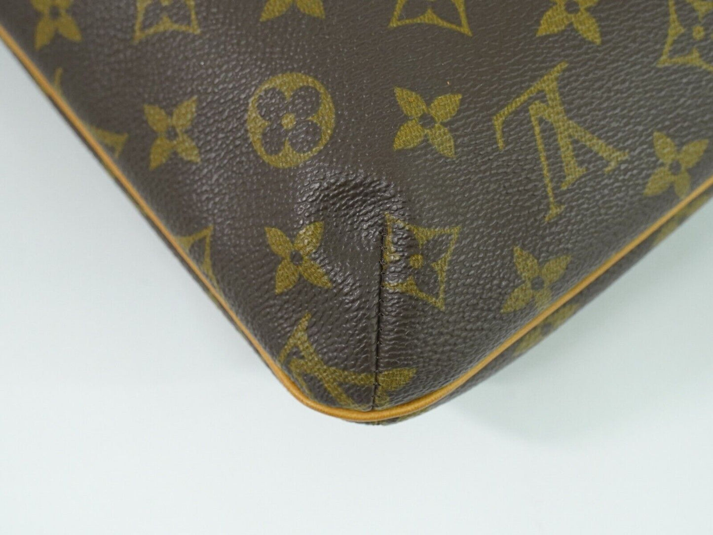 Louis Vuitton Musette Salsa, Brown, Canvas, shoulder