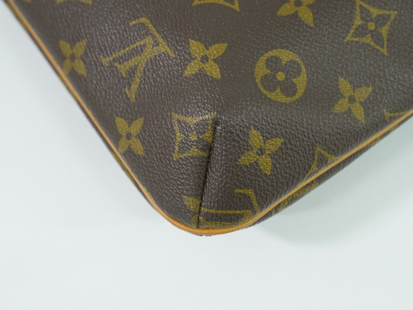 Louis Vuitton Musette Salsa, Brown, Canvas, shoulder