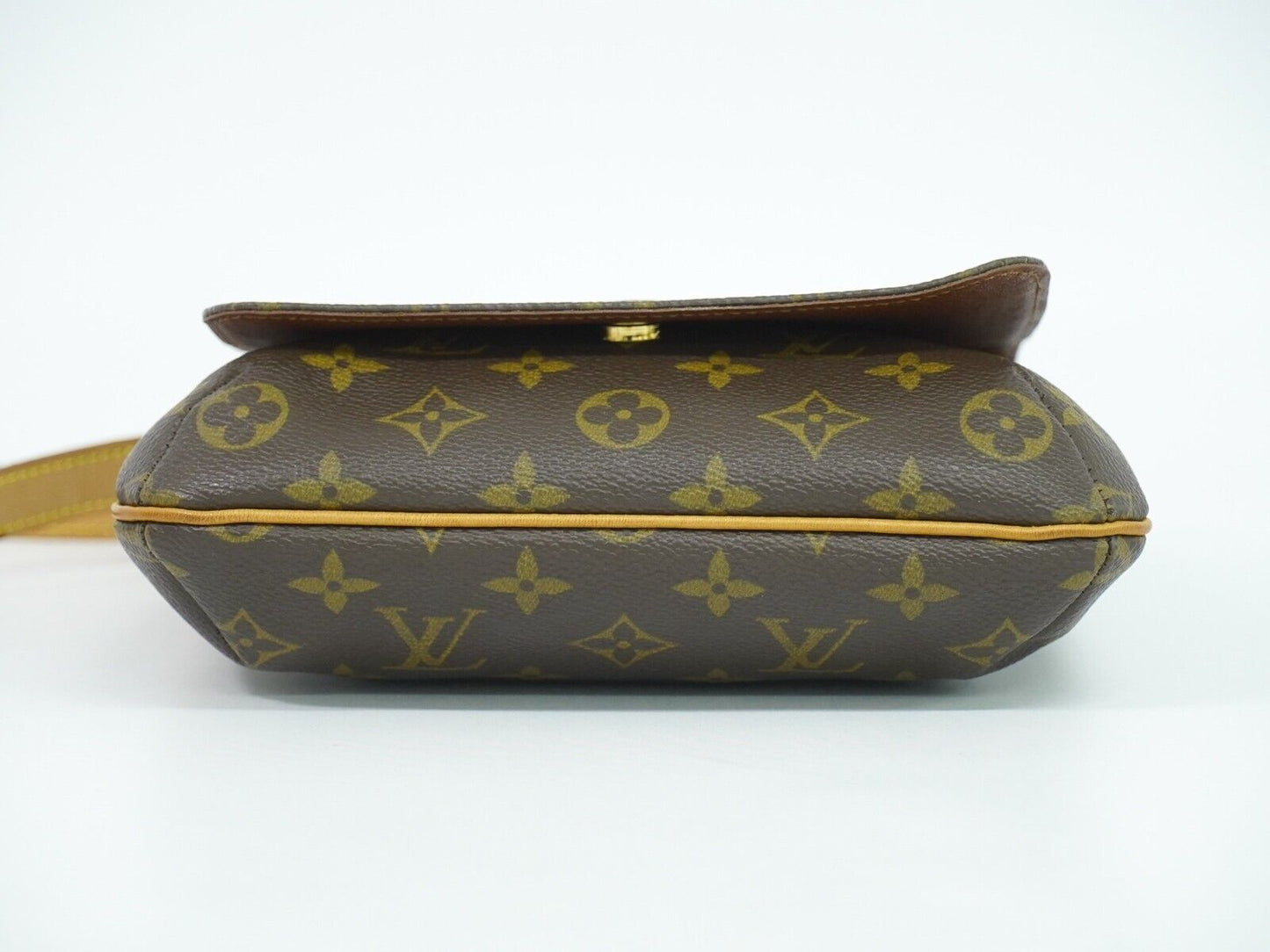 Louis Vuitton Musette Salsa, Brown, Canvas, shoulder