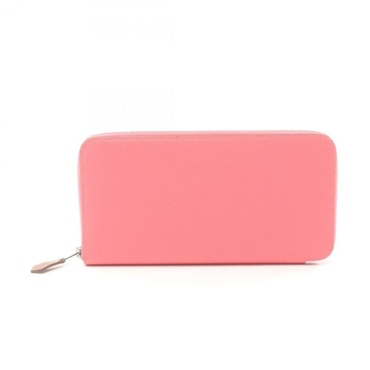 Hermès Azap, Pink, Leather, wallet