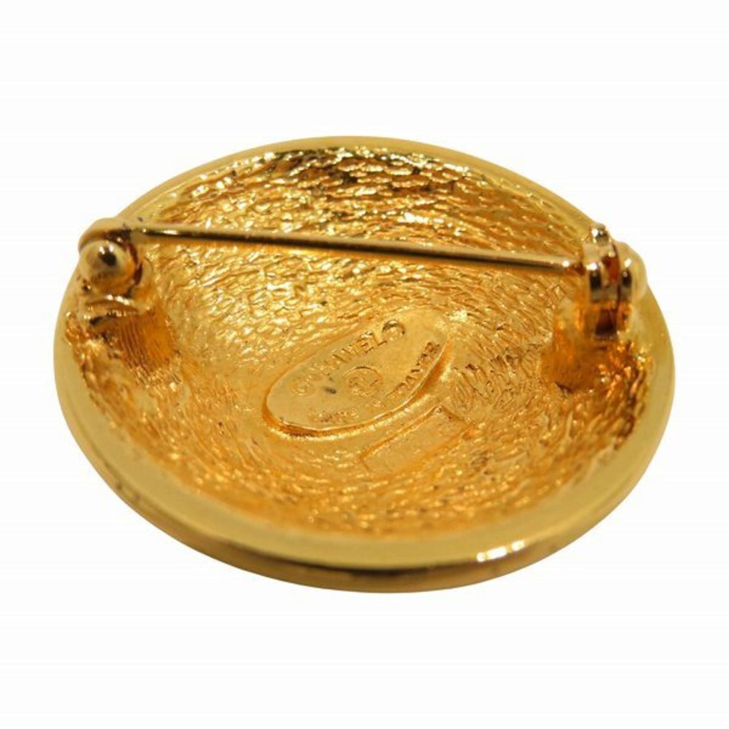 Chanel Coco Mark, Gold, Gold Plated, brooch