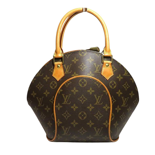 Louis Vuitton Ellipse, Brown, Canvas, handbag