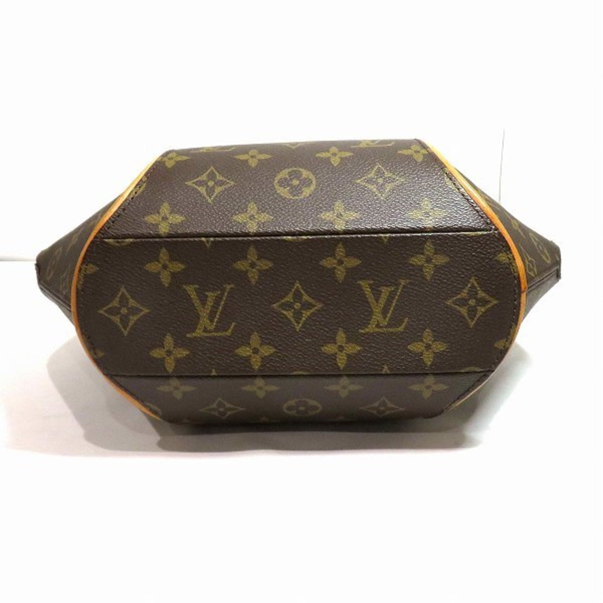 Louis Vuitton Ellipse, Brown, Canvas, handbag