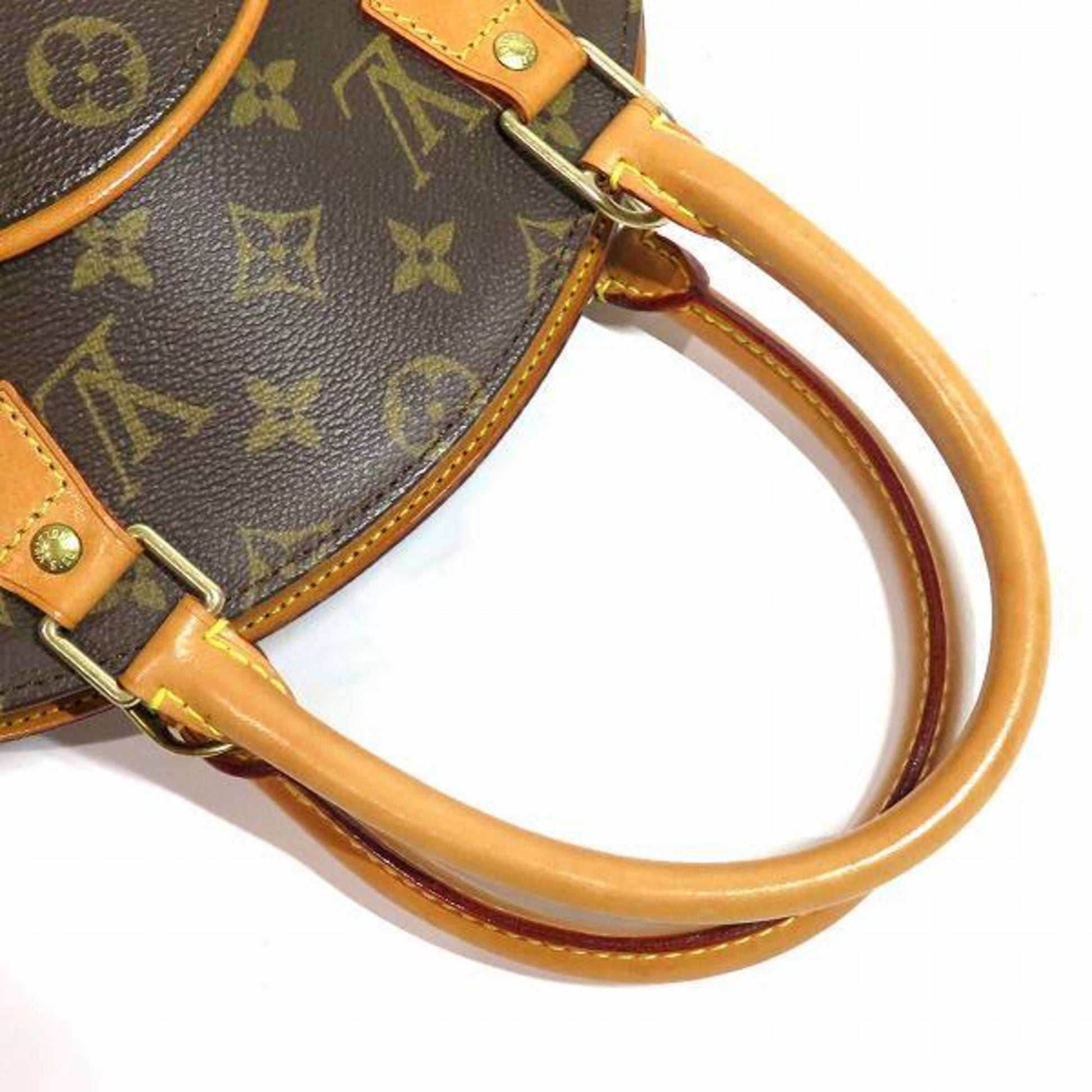 Louis Vuitton Ellipse, Brown, Canvas, handbag