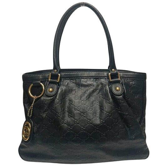 Gucci Sukey, Black, Leather, handbag