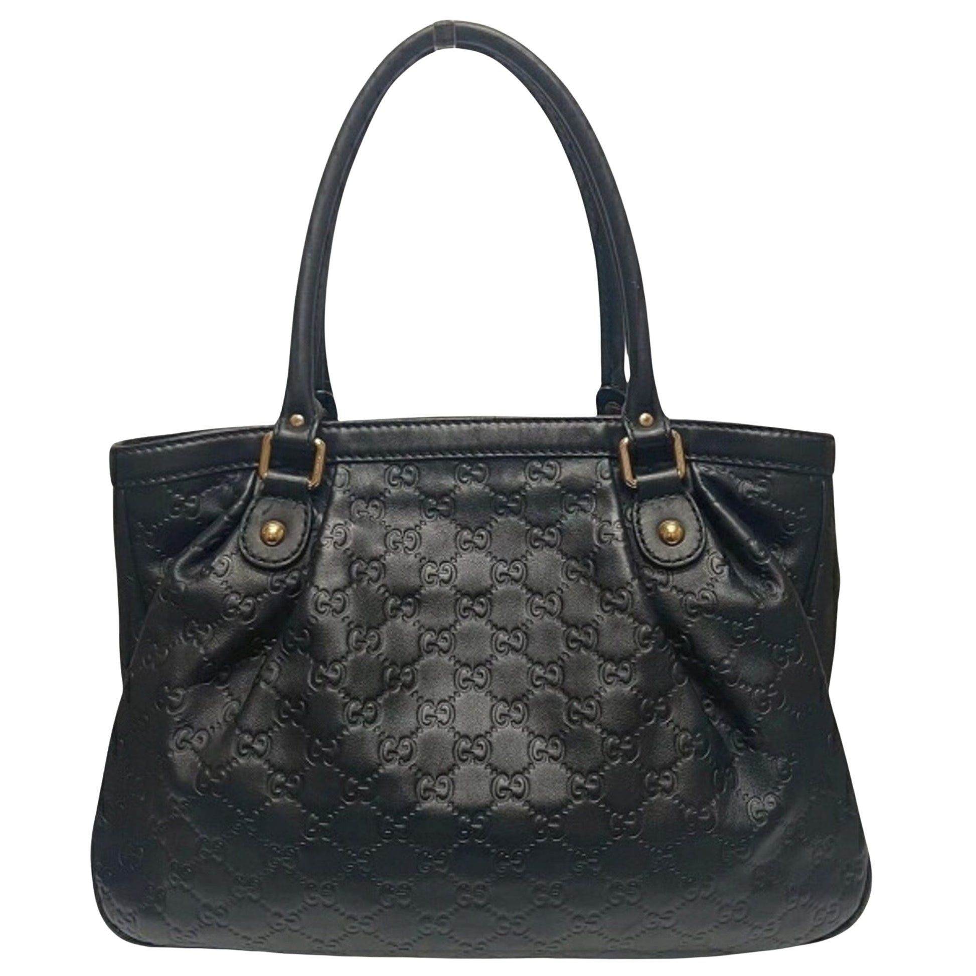 Gucci Sukey, Black, Leather, handbag