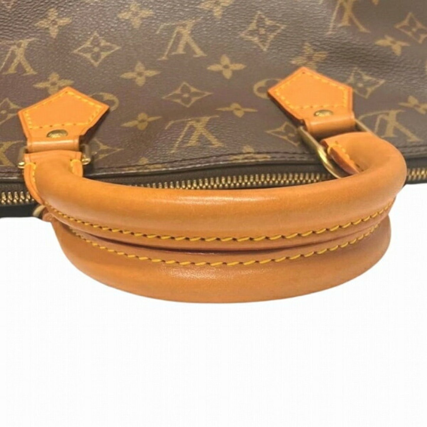 Louis Vuitton Alma, Brown, Canvas, handbag