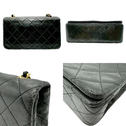 Chanel Timeless, Black, Leather, clutch