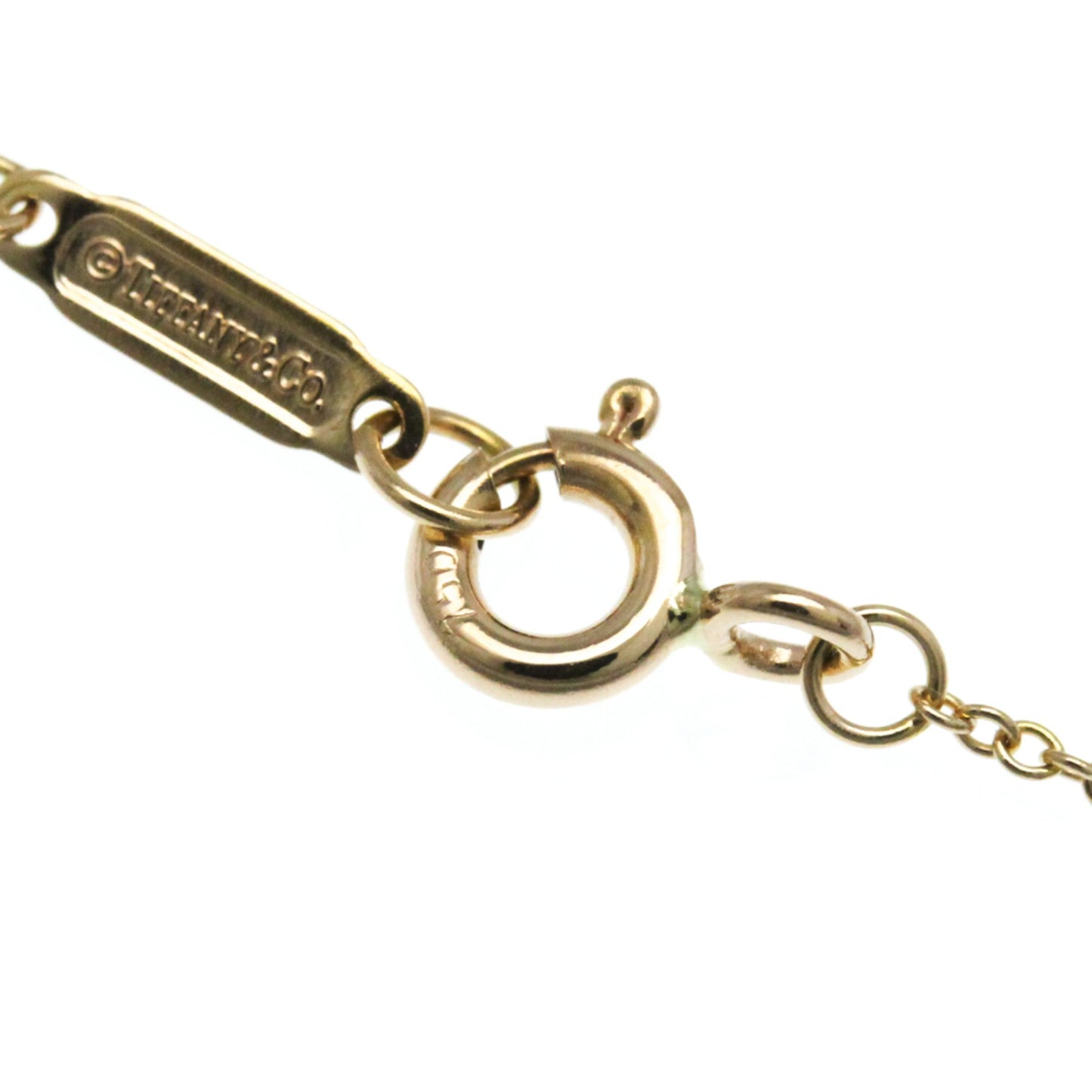 Tiffany & Co Oval key, Gold, Rose Gold, necklace