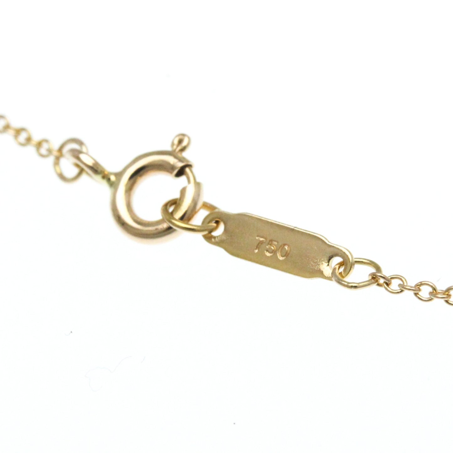 Tiffany & Co Oval key, Gold, Rose Gold, necklace