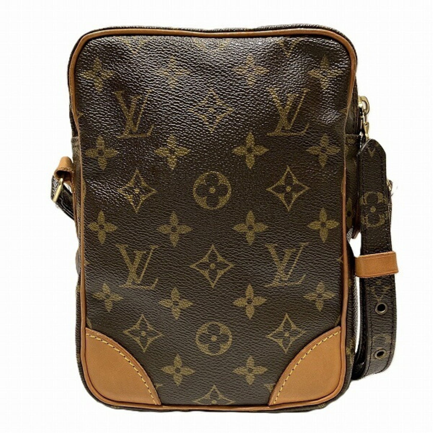 Louis Vuitton Amazon, Brown, Canvas, shoulder