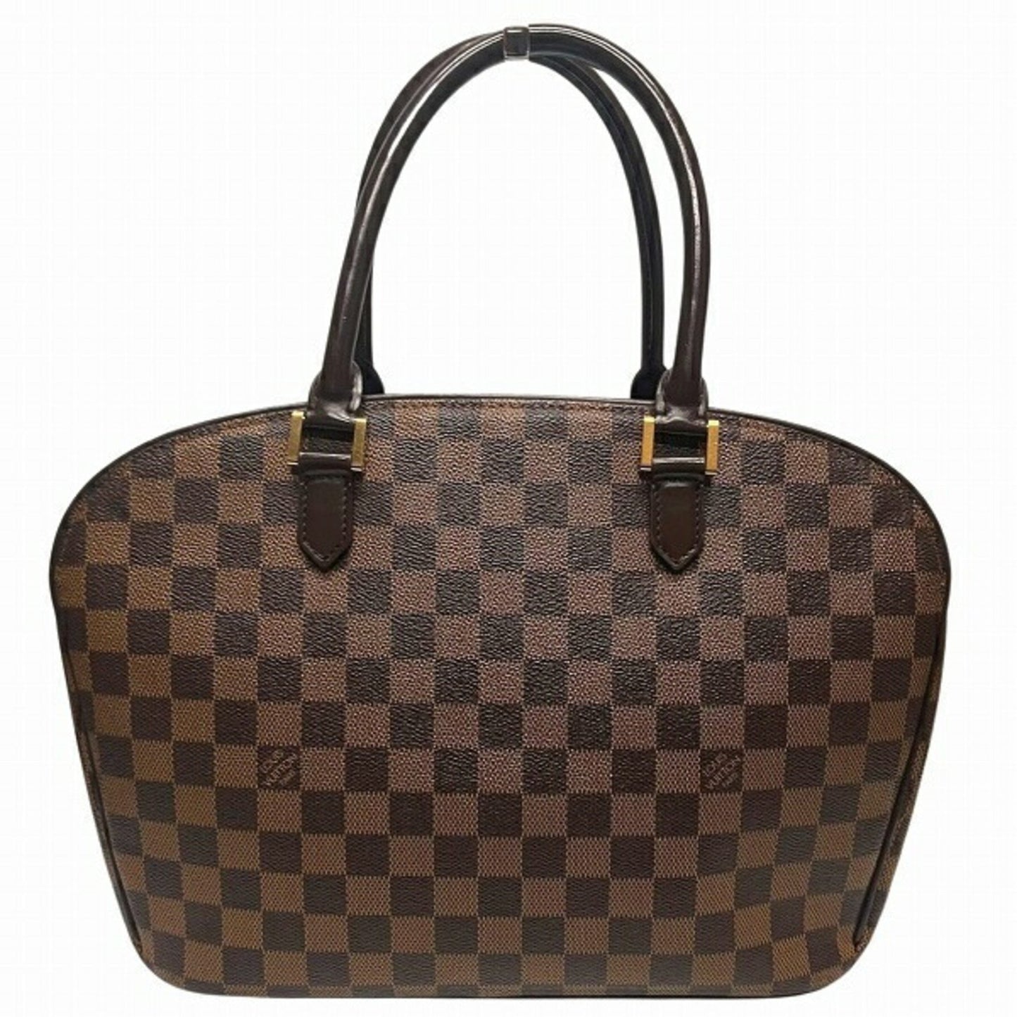 Louis Vuitton Sarria, Brown, Canvas, handbag