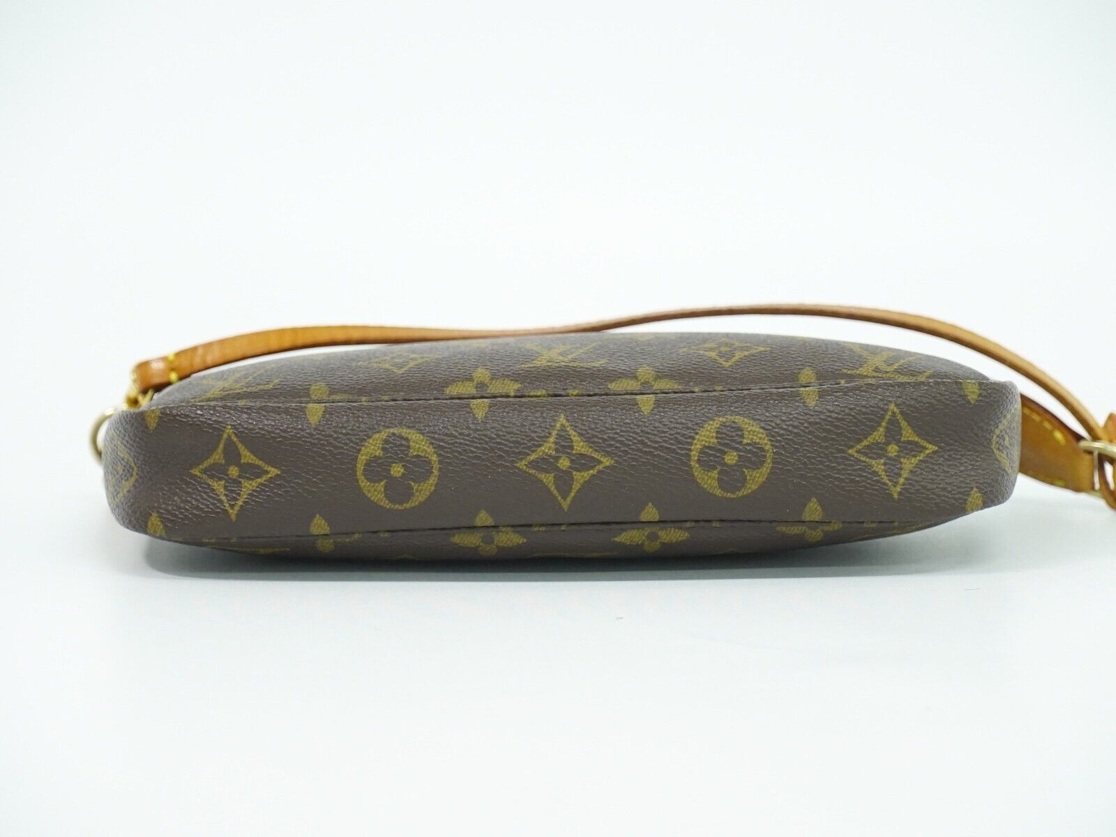 Louis Vuitton Pochette accessoires, Brown, Canvas, clutch