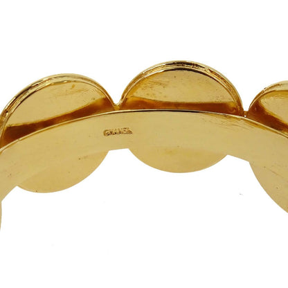 Chanel Vintage Bangle Gold-plated, Gold, Gold Plated, Bracelet