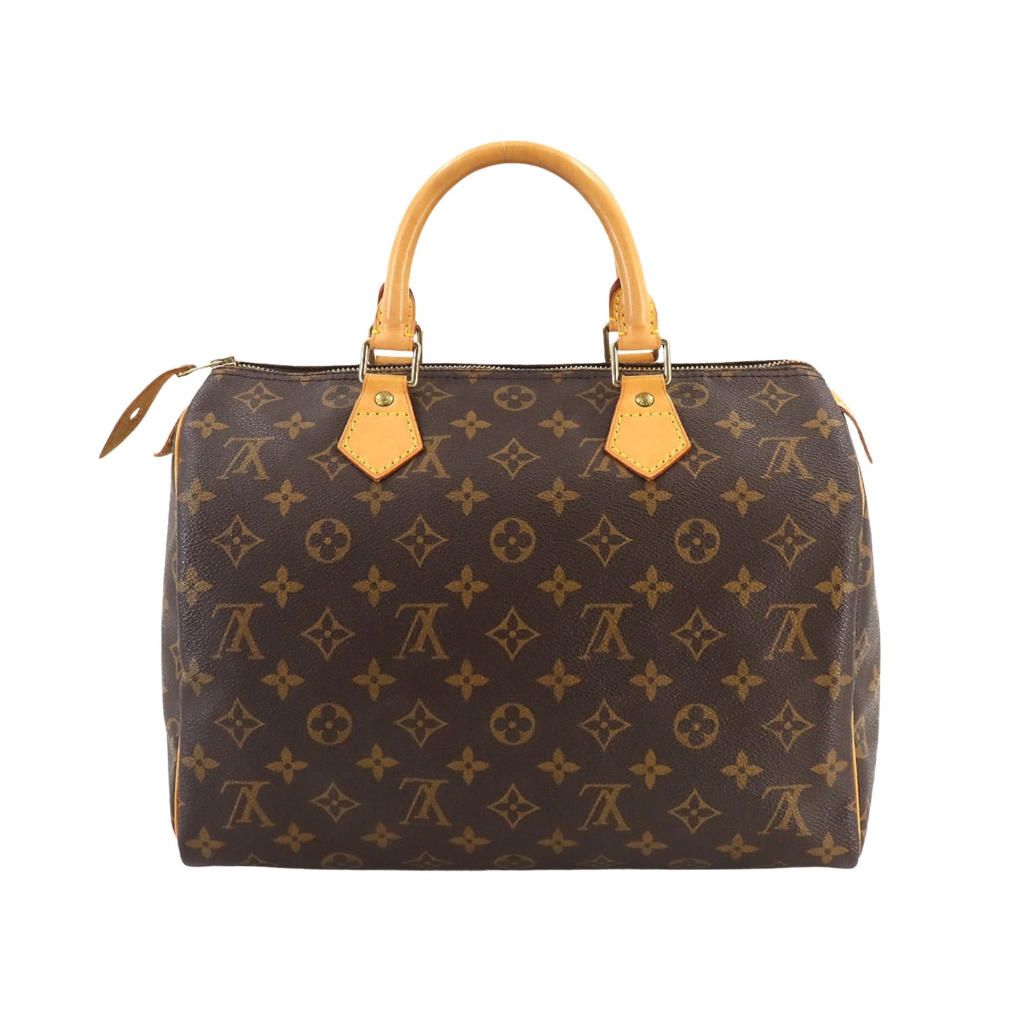 Louis Vuitton Speedy 30, Brown, Canvas, handbag