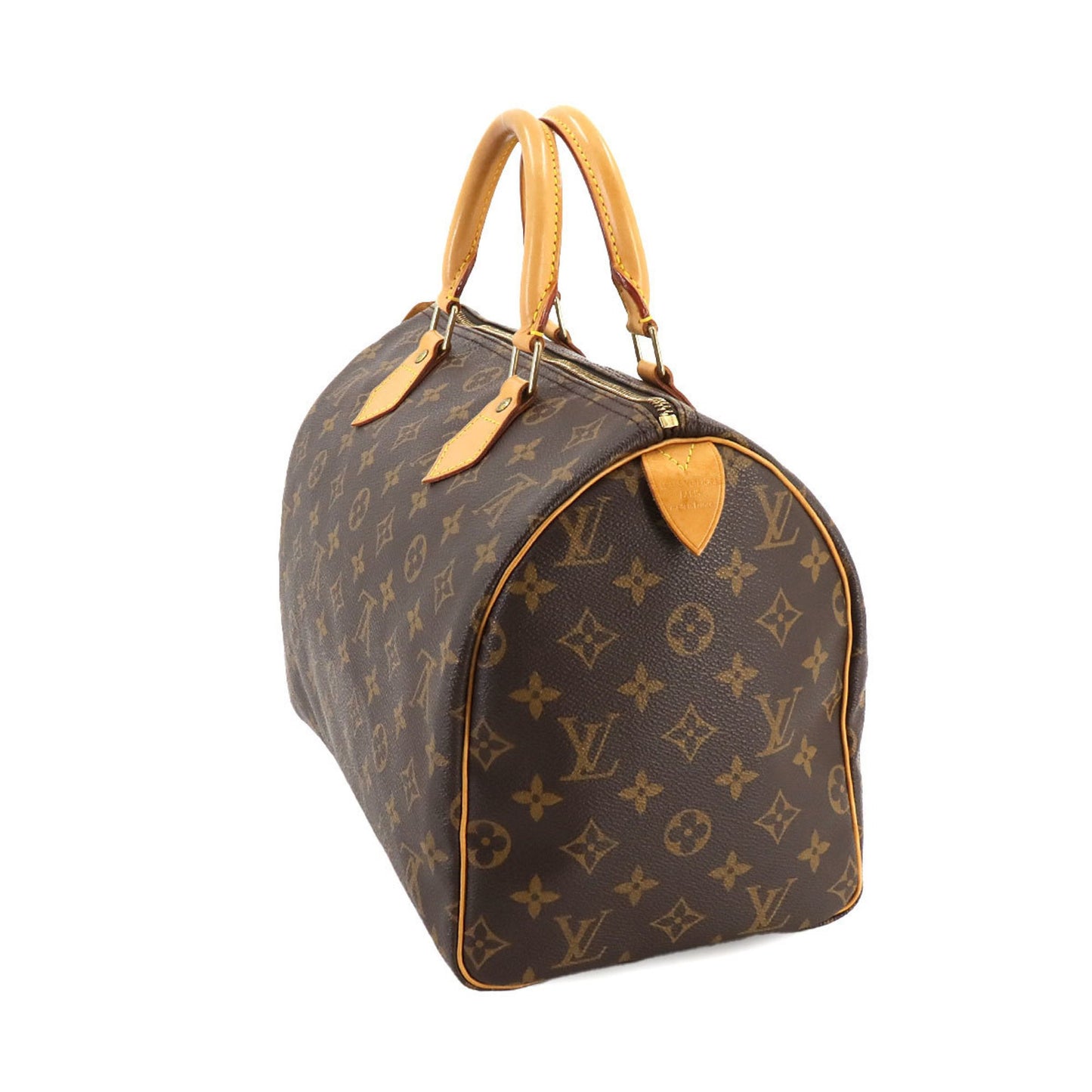 Louis Vuitton Speedy 30, Brown, Canvas, handbag