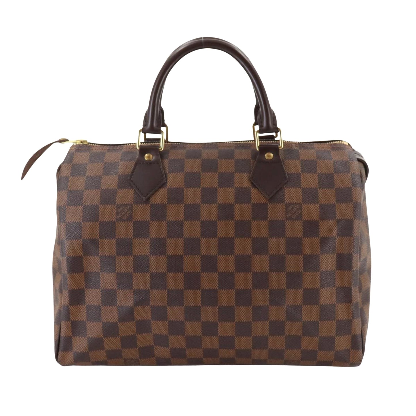 Louis Vuitton Speedy 30, Brown, Canvas, handbag