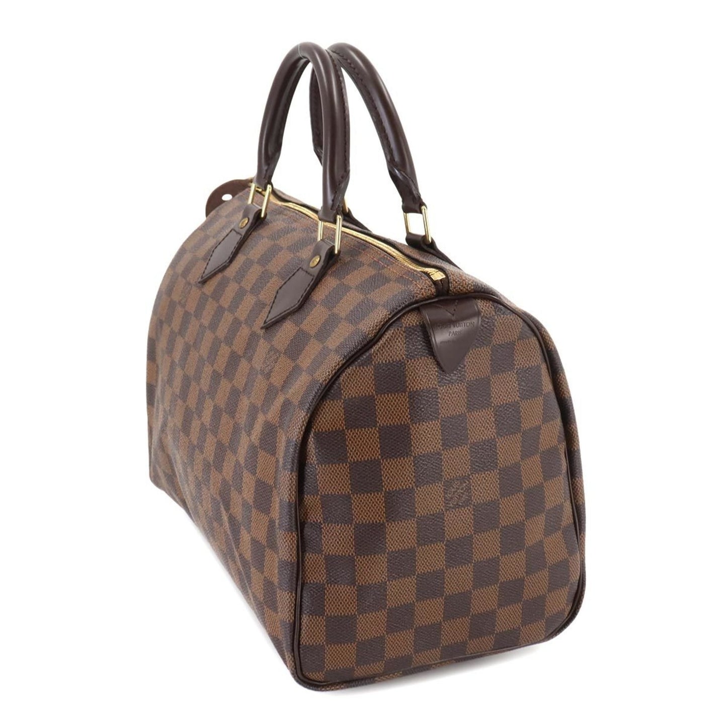 Louis Vuitton Speedy 30, Brown, Canvas, handbag