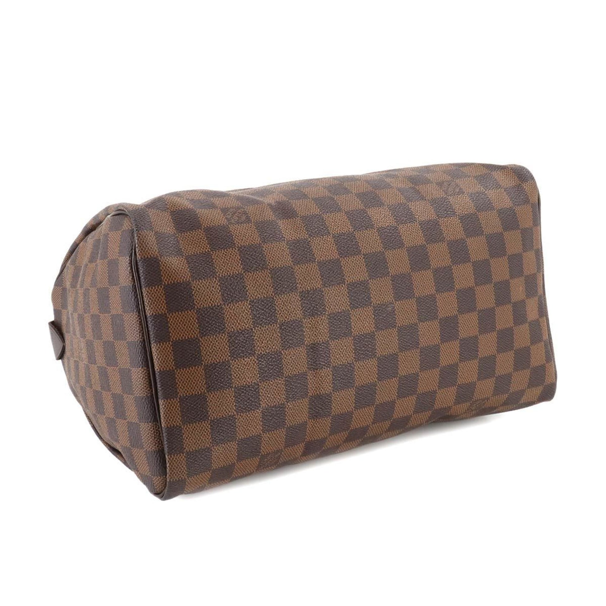 Louis Vuitton Speedy 30, Brown, Canvas, handbag