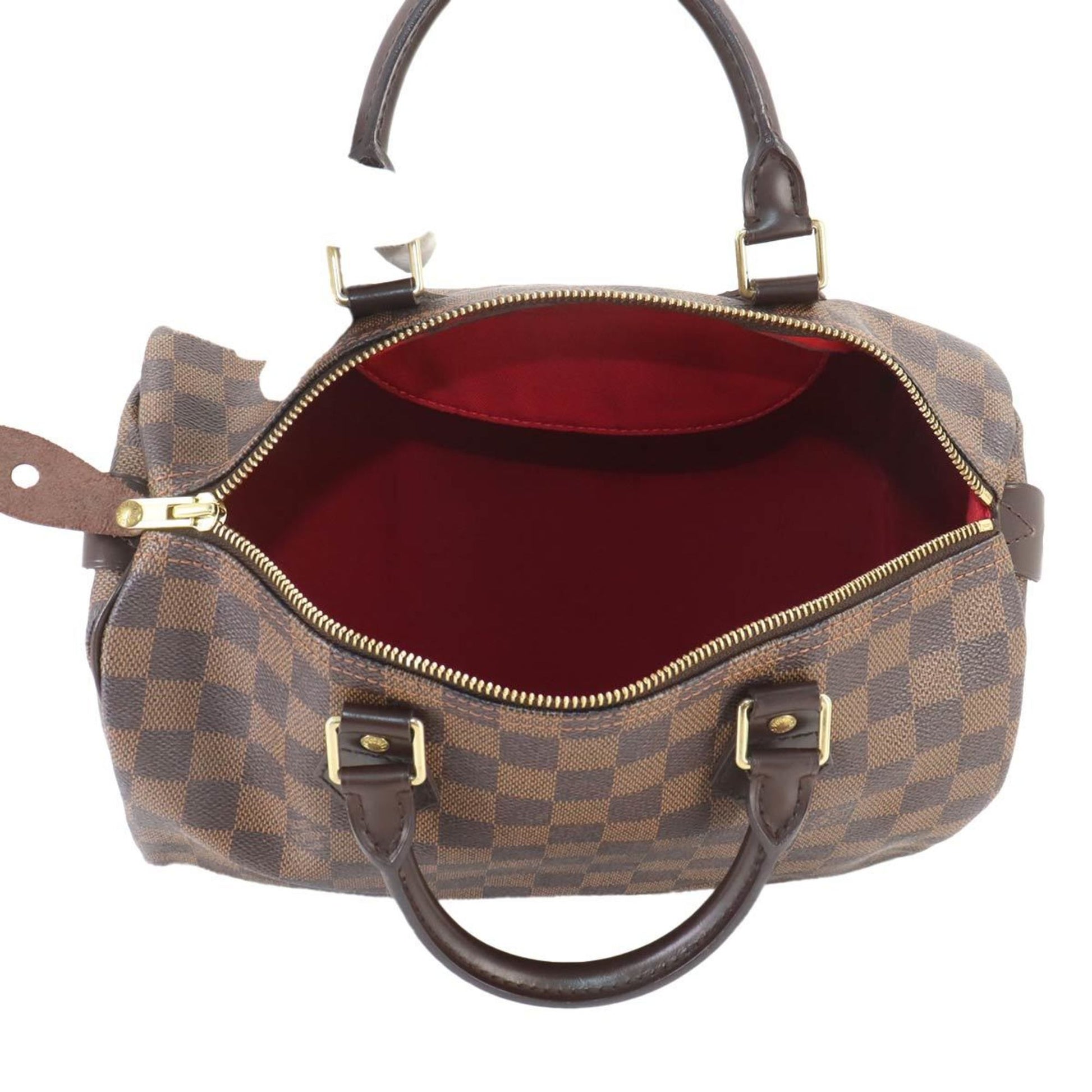 Louis Vuitton Speedy 30, Brown, Canvas, handbag