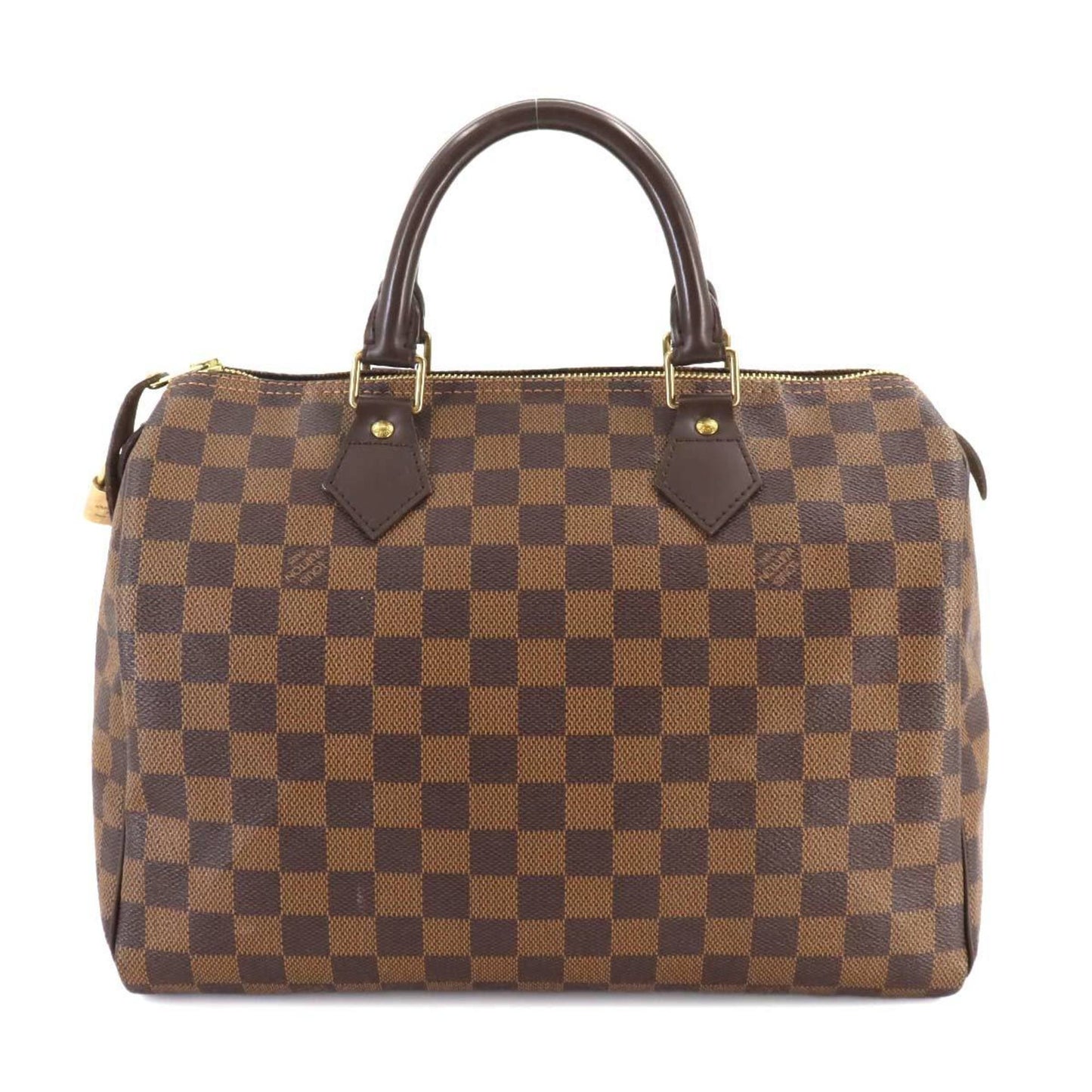 Louis Vuitton Speedy 30, Brown, Canvas, handbag